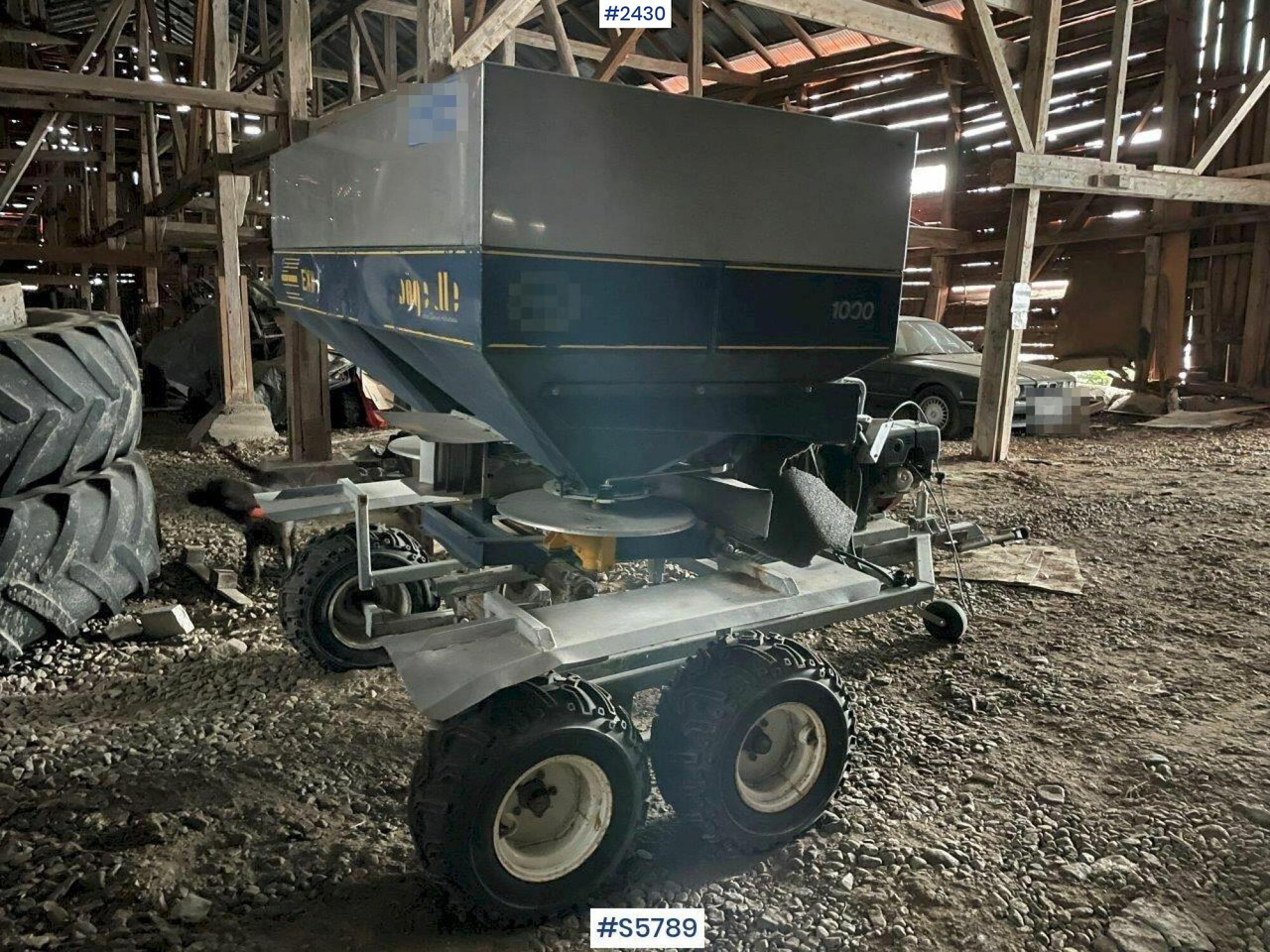 Bogballe Manure spreader - Rozmetadlo chlévské mrvy: obrázek 2 Bogballe Manure spreader - Rozmetadlo chlévské mrvy: obrázek 2