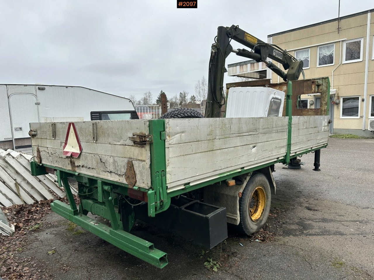 Crane Trailer, Hiab 445AW - Přívěs plato/ Valník: obrázek 4 Crane Trailer, Hiab 445AW - Přívěs plato/ Valník: obrázek 4