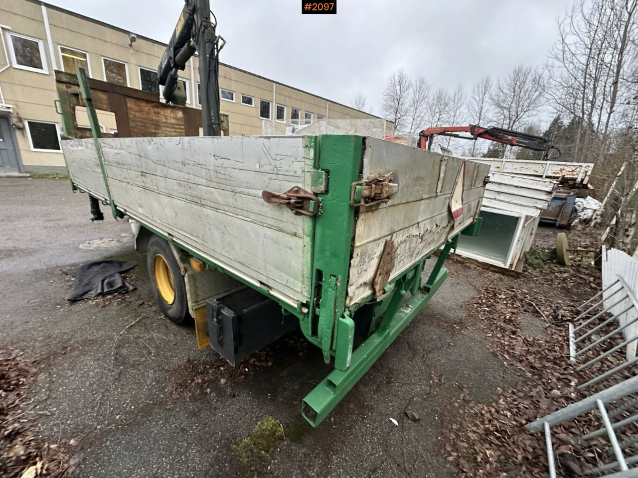 Crane Trailer, Hiab 445AW - Přívěs plato/ Valník: obrázek 3 Crane Trailer, Hiab 445AW - Přívěs plato/ Valník: obrázek 3