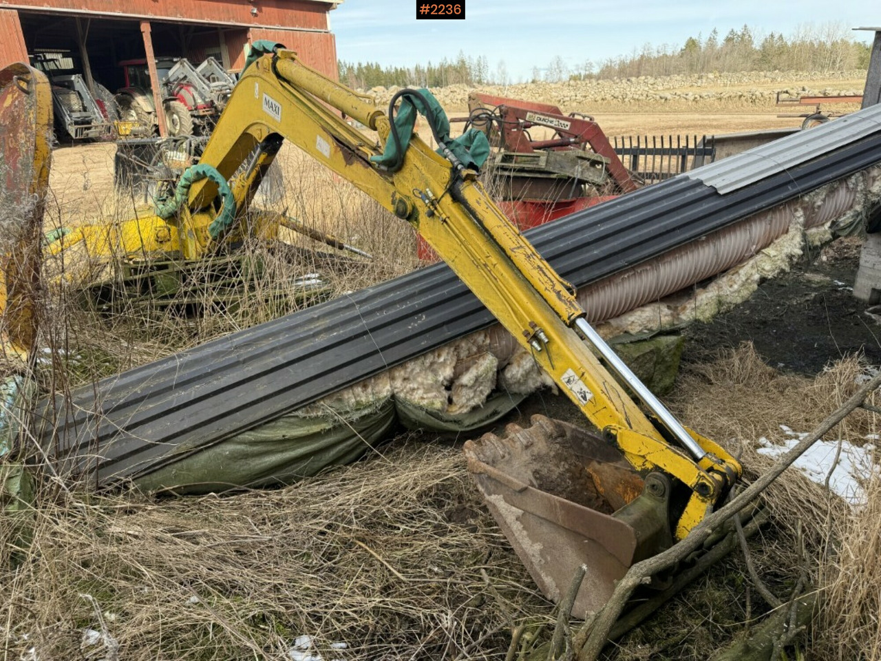 Excavator aggregate, Möre Maxi T350 - Výložník: obrázek 3 Excavator aggregate, Möre Maxi T350 - Výložník: obrázek 3