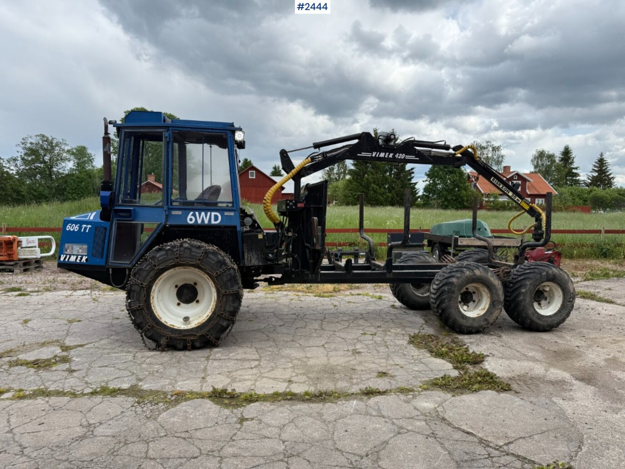Forwarder Vimek 606 TT 6WD - Vyvážecí souprava: obrázek 2 Forwarder Vimek 606 TT 6WD - Vyvážecí souprava: obrázek 2