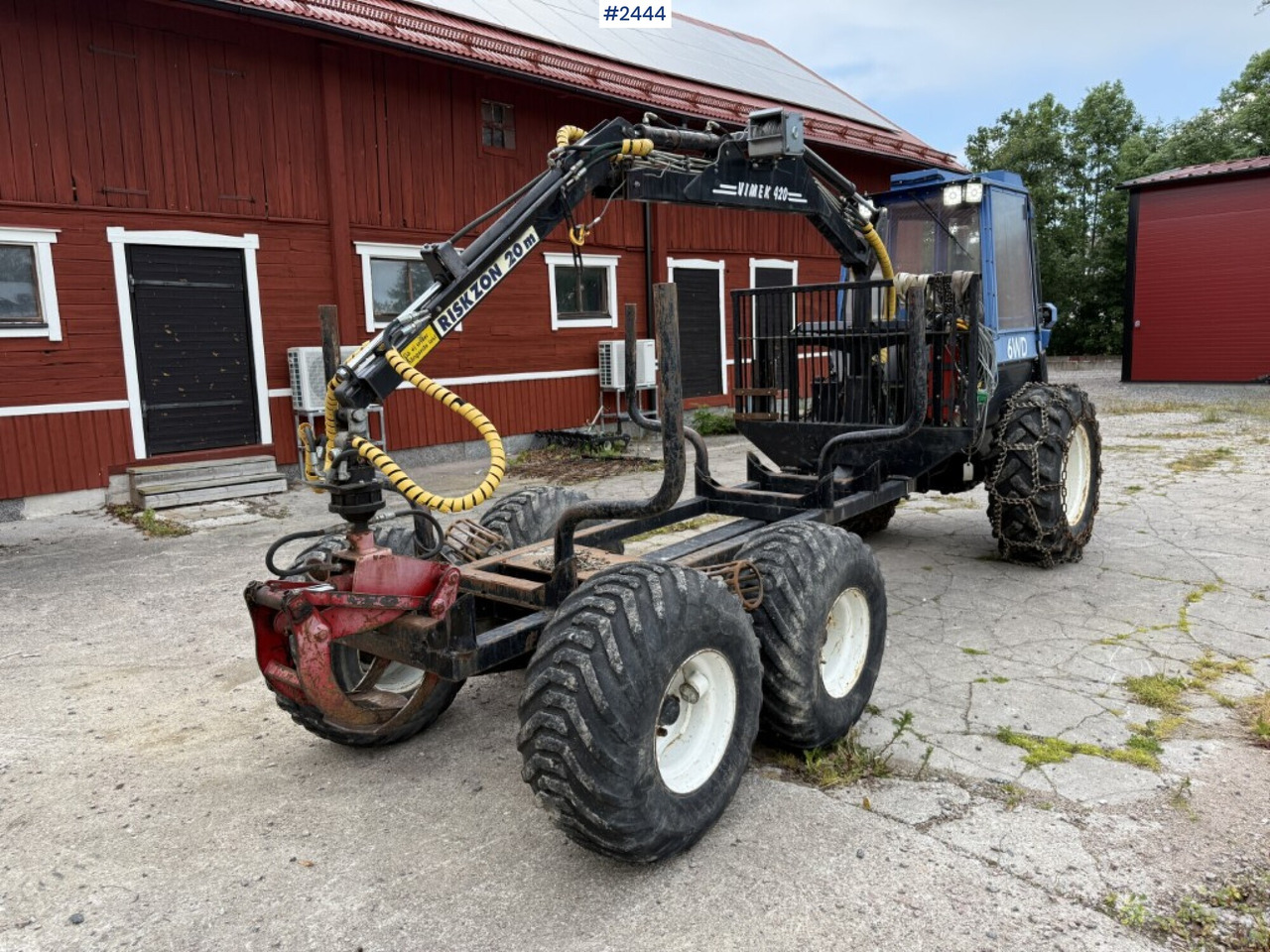 Forwarder Vimek 606 TT 6WD - Vyvážecí souprava: obrázek 5 Forwarder Vimek 606 TT 6WD - Vyvážecí souprava: obrázek 5