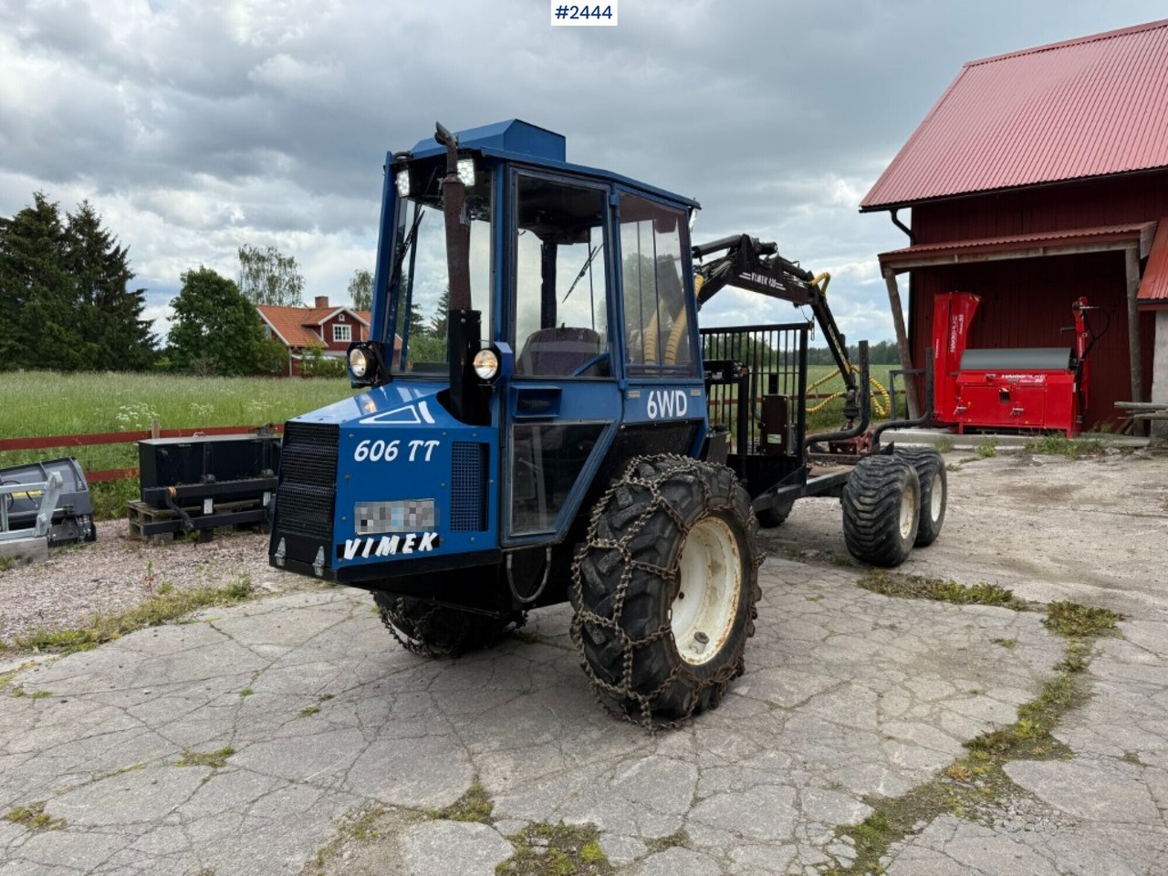 Forwarder Vimek 606 TT 6WD - Vyvážecí souprava: obrázek 1 Forwarder Vimek 606 TT 6WD - Vyvážecí souprava: obrázek 1