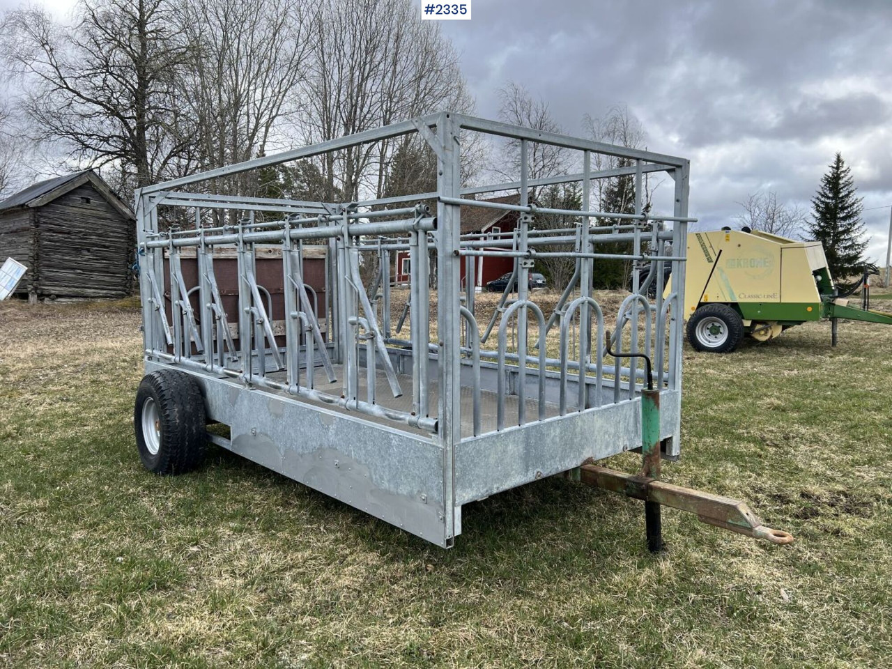 Kellfri Animal transport/feeder wagon - Přívěs na přepravu zvířat: obrázek 1 Kellfri Animal transport/feeder wagon - Přívěs na přepravu zvířat: obrázek 1