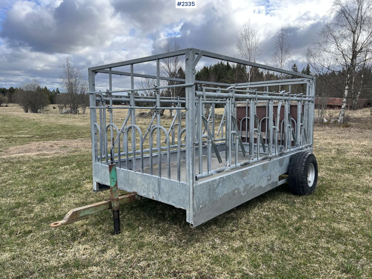 Kellfri Animal transport/feeder wagon - Přívěs na přepravu zvířat: obrázek 2 Kellfri Animal transport/feeder wagon - Přívěs na přepravu zvířat: obrázek 2
