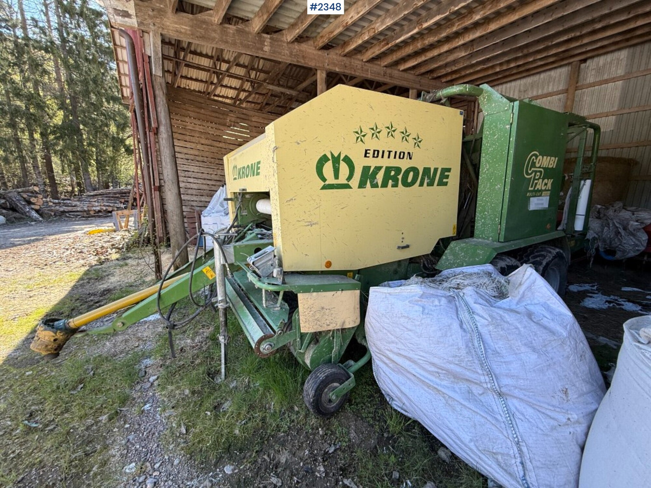 Krone Combi pack Multi-Cut 1500 round baler - Stroj na sklizeň pícnin: obrázek 4 Krone Combi pack Multi-Cut 1500 round baler - Stroj na sklizeň pícnin: obrázek 4