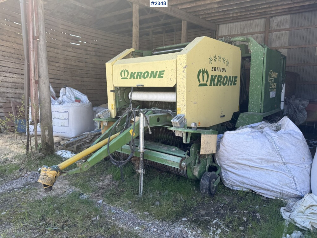Krone Combi pack Multi-Cut 1500 round baler - Stroj na sklizeň pícnin: obrázek 2 Krone Combi pack Multi-Cut 1500 round baler - Stroj na sklizeň pícnin: obrázek 2