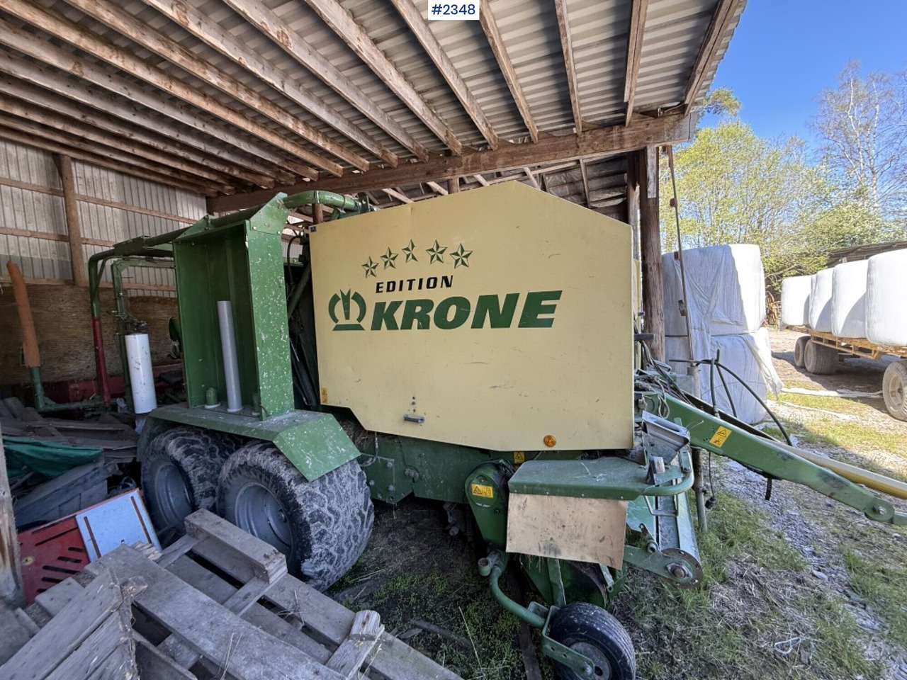 Krone Combi pack Multi-Cut 1500 round baler - Stroj na sklizeň pícnin: obrázek 1 Krone Combi pack Multi-Cut 1500 round baler - Stroj na sklizeň pícnin: obrázek 1