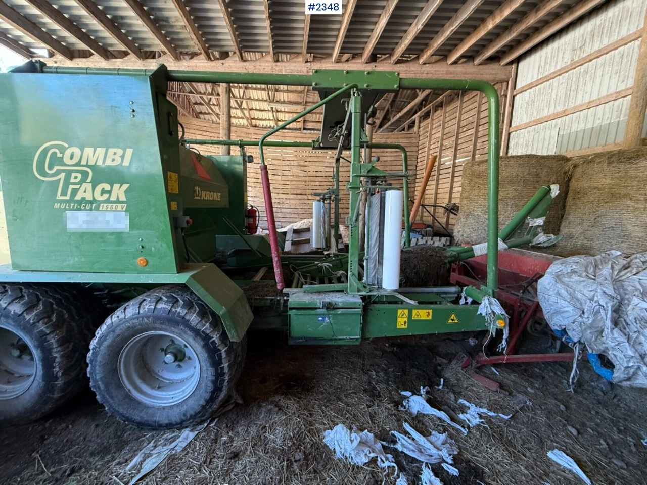 Krone Combi pack Multi-Cut 1500 round baler - Stroj na sklizeň pícnin: obrázek 5 Krone Combi pack Multi-Cut 1500 round baler - Stroj na sklizeň pícnin: obrázek 5