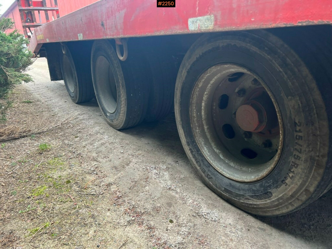 Podvalníkový přívěs Machine trailer - Chieftain Trailers LTD - For tractor: obrázek 16