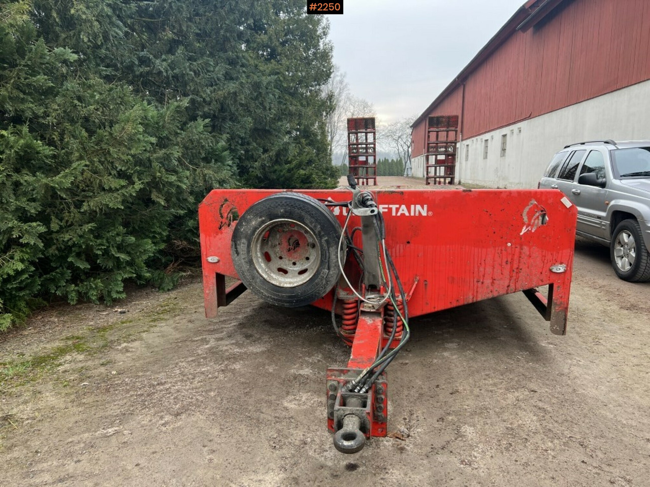 Podvalníkový přívěs Machine trailer - Chieftain Trailers LTD - For tractor: obrázek 7
