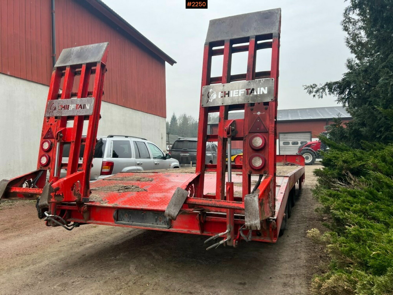 Podvalníkový přívěs Machine trailer - Chieftain Trailers LTD - For tractor: obrázek 8