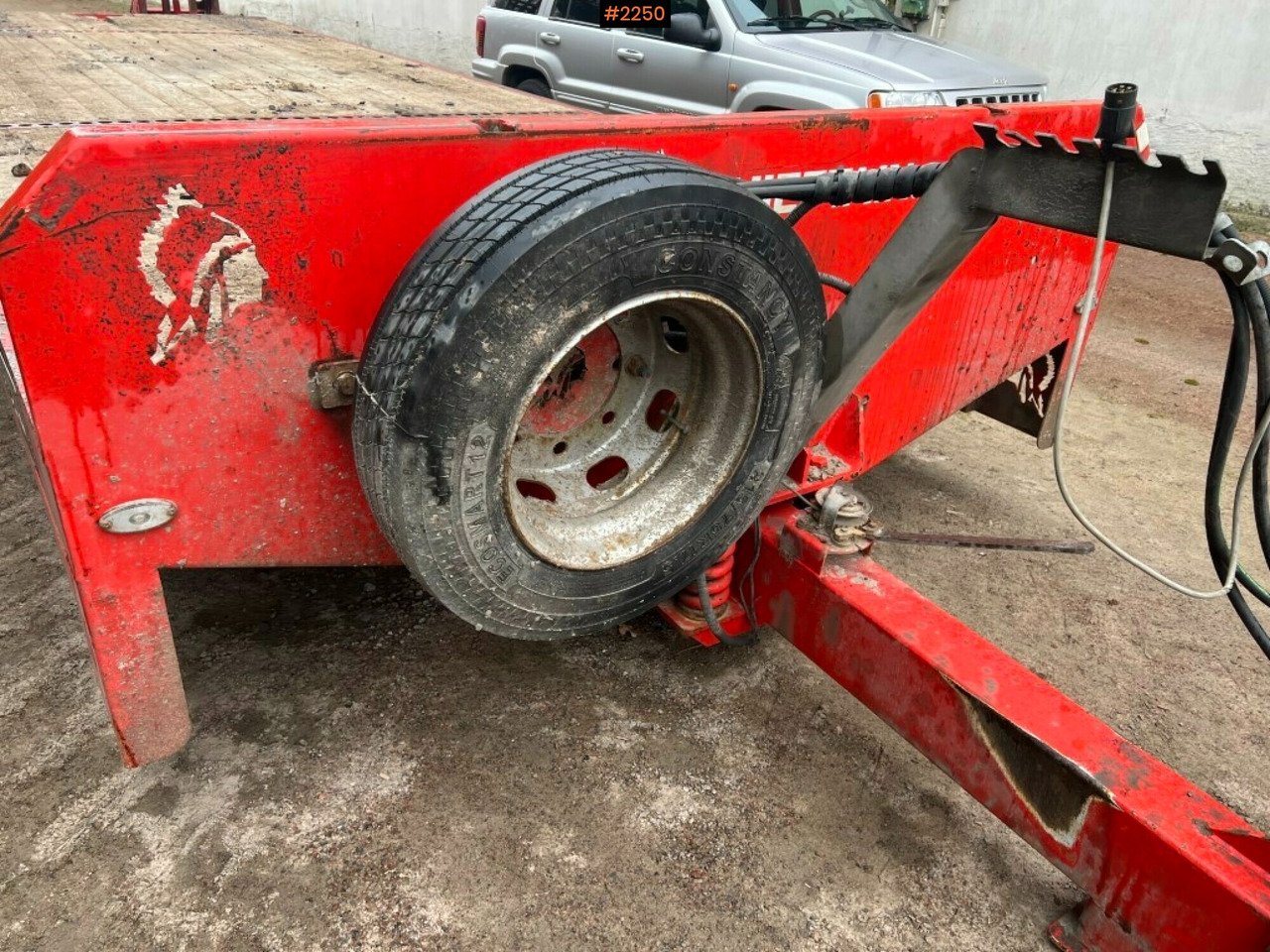 Podvalníkový přívěs Machine trailer - Chieftain Trailers LTD - For tractor: obrázek 13