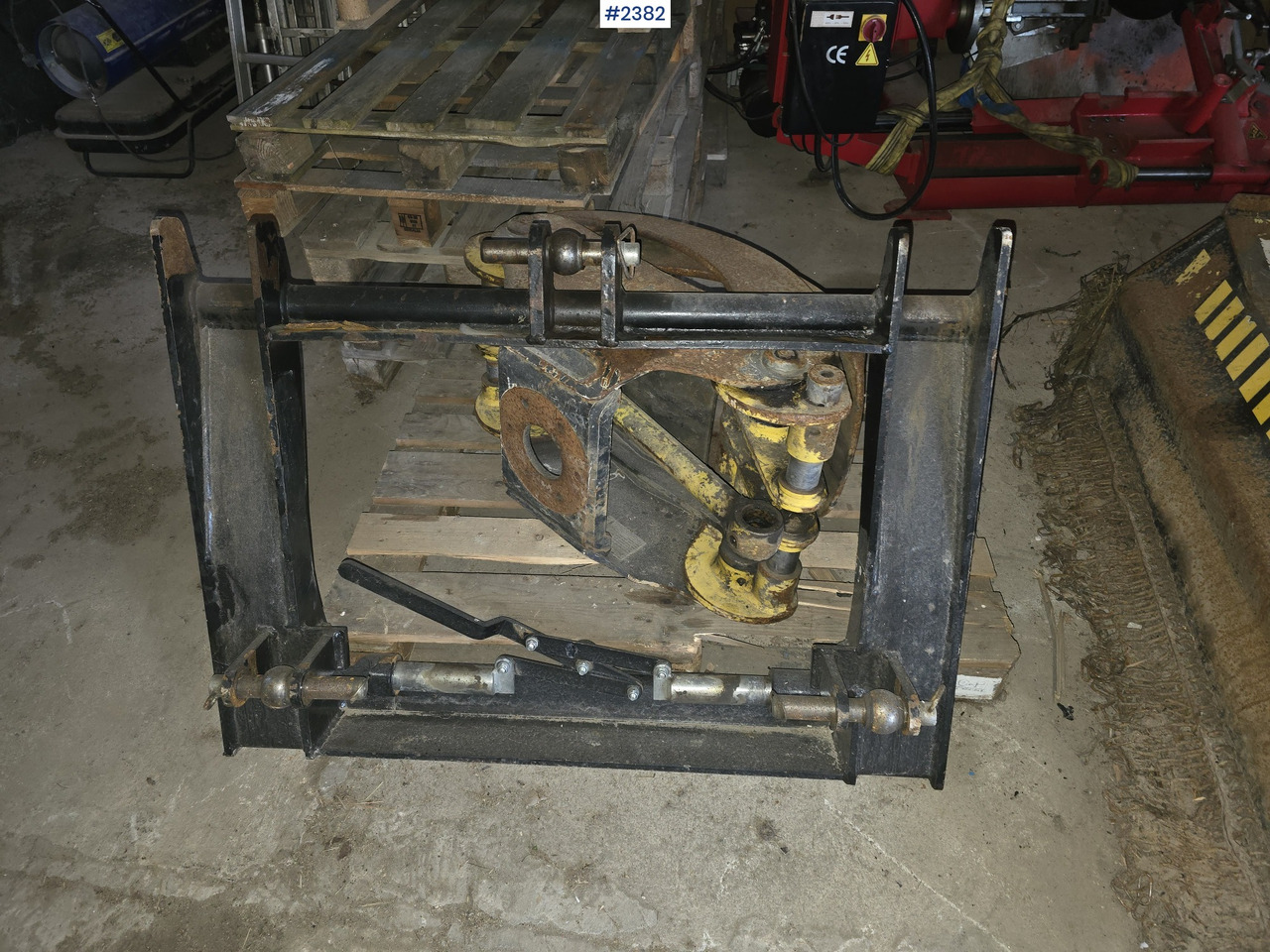Attachment bracket 3-point / Large BM - Příslušenství pro Stavební technika: obrázek 1 Attachment bracket 3-point / Large BM - Příslušenství pro Stavební technika: obrázek 1