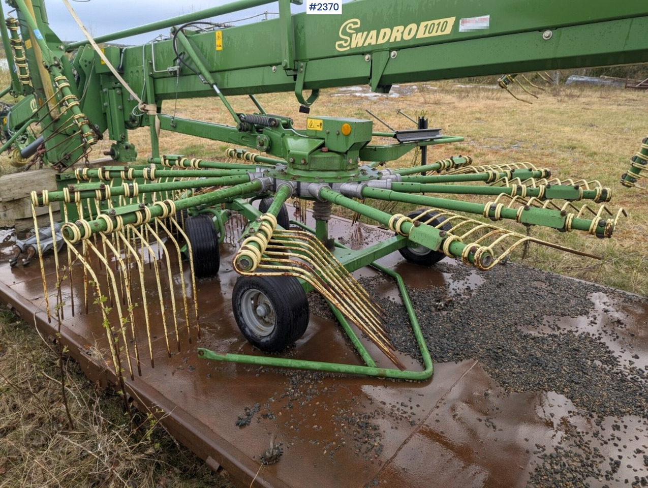 Rotary Rake Krone Swadro 1010 - Stroj na sklizeň pícnin: obrázek 5 Rotary Rake Krone Swadro 1010 - Stroj na sklizeň pícnin: obrázek 5