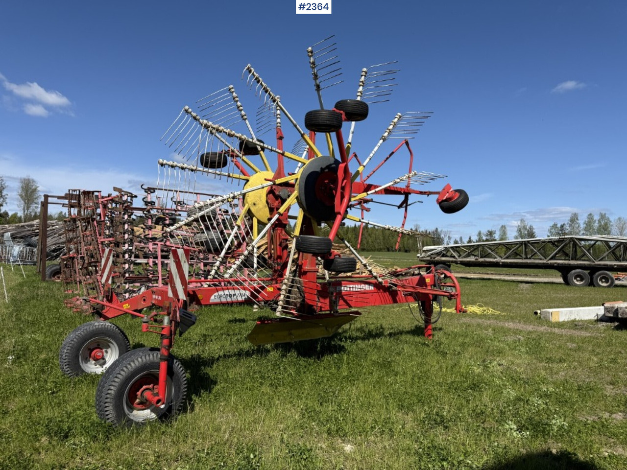 Rotary rake Pöttinger Eurotop 771A - Stroj na sklizeň pícnin: obrázek 5 Rotary rake Pöttinger Eurotop 771A - Stroj na sklizeň pícnin: obrázek 5