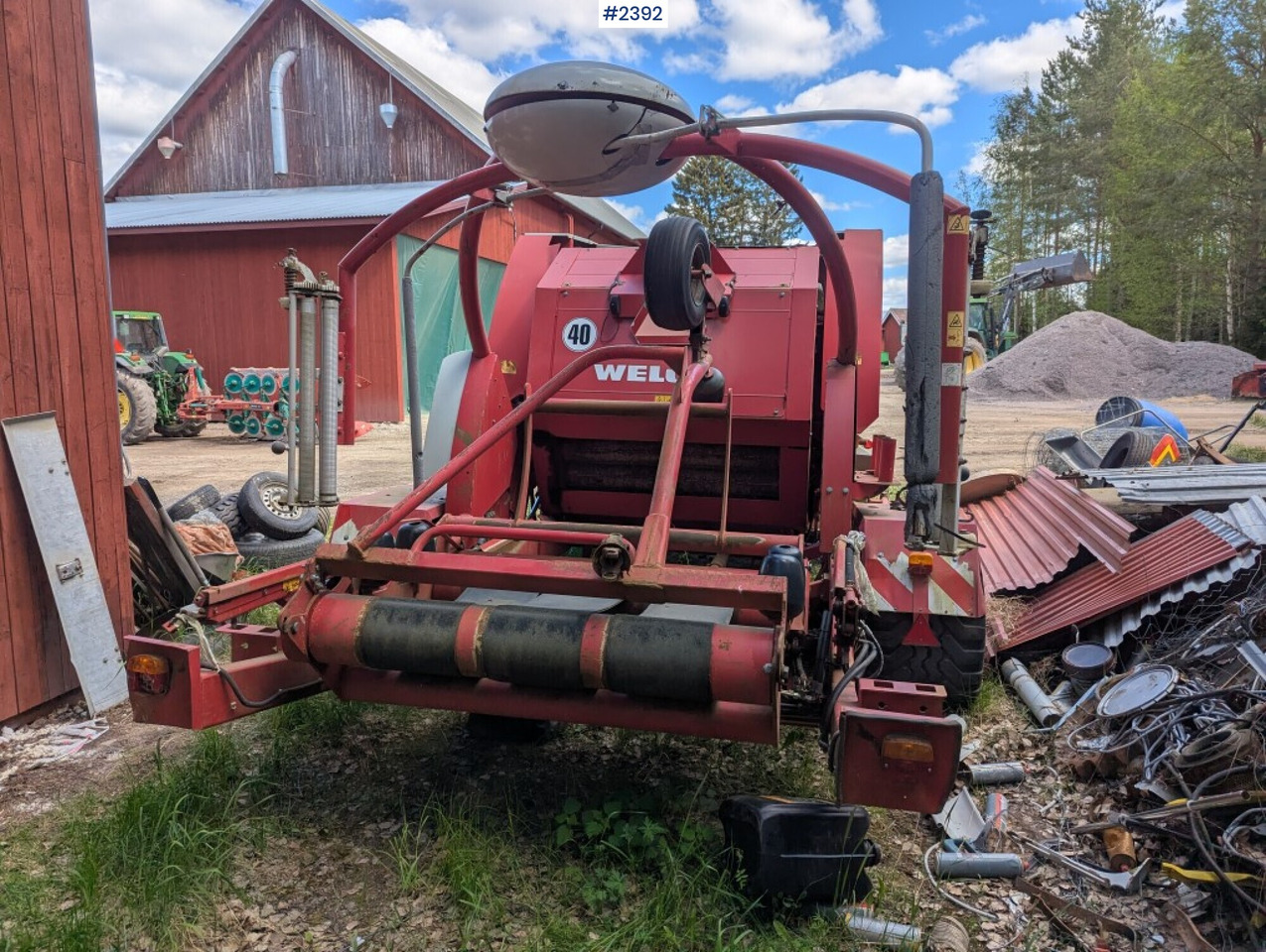 Round baler / Combination baler Welger double action 220 profi - Stroj na sklizeň pícnin: obrázek 4 Round baler / Combination baler Welger double action 220 profi - Stroj na sklizeň pícnin: obrázek 4