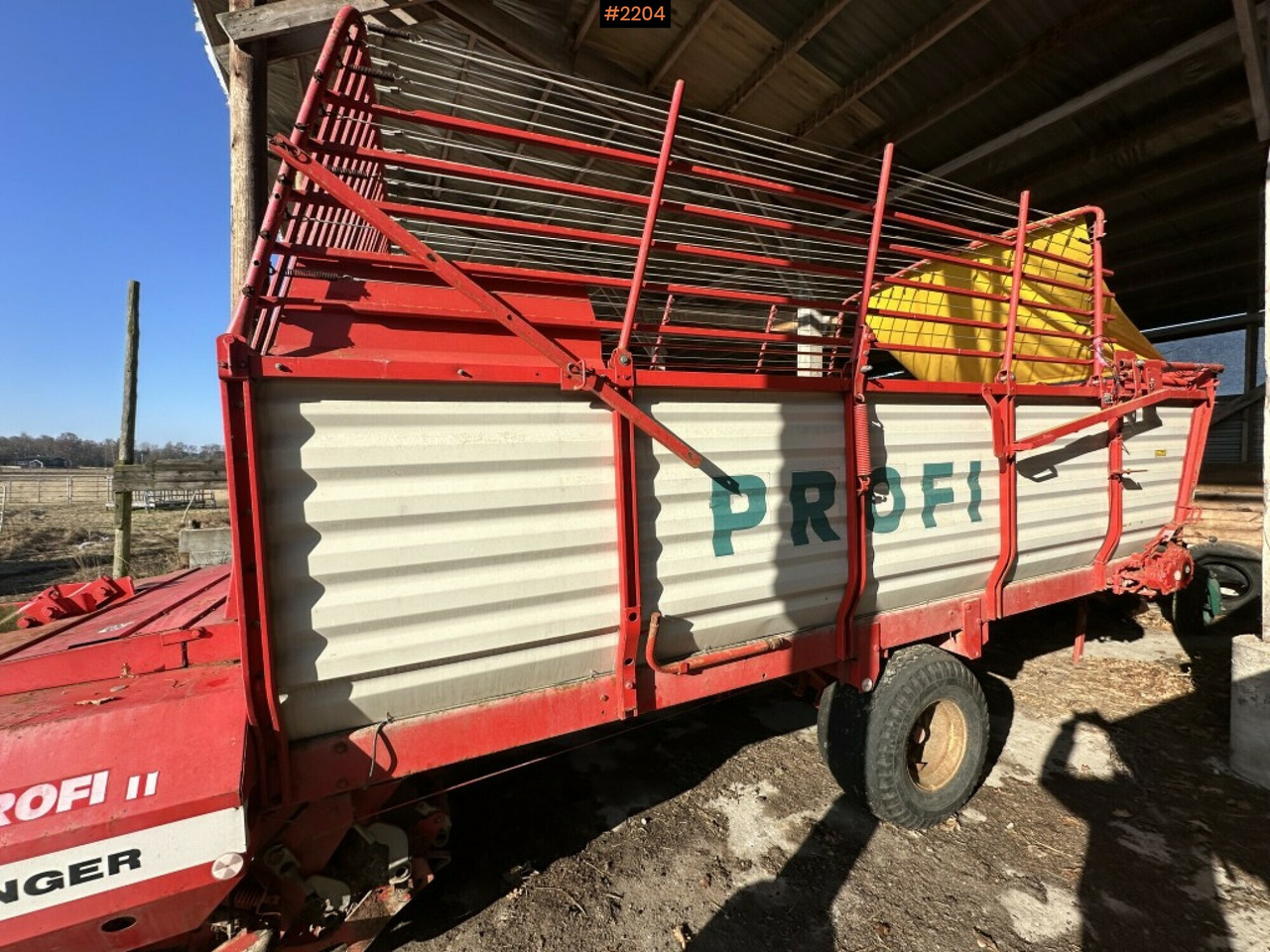 Self-loading wagon Pöttinger Ladeprofi 2 103 - Stroj na sklizeň pícnin: obrázek 3 Self-loading wagon Pöttinger Ladeprofi 2 103 - Stroj na sklizeň pícnin: obrázek 3