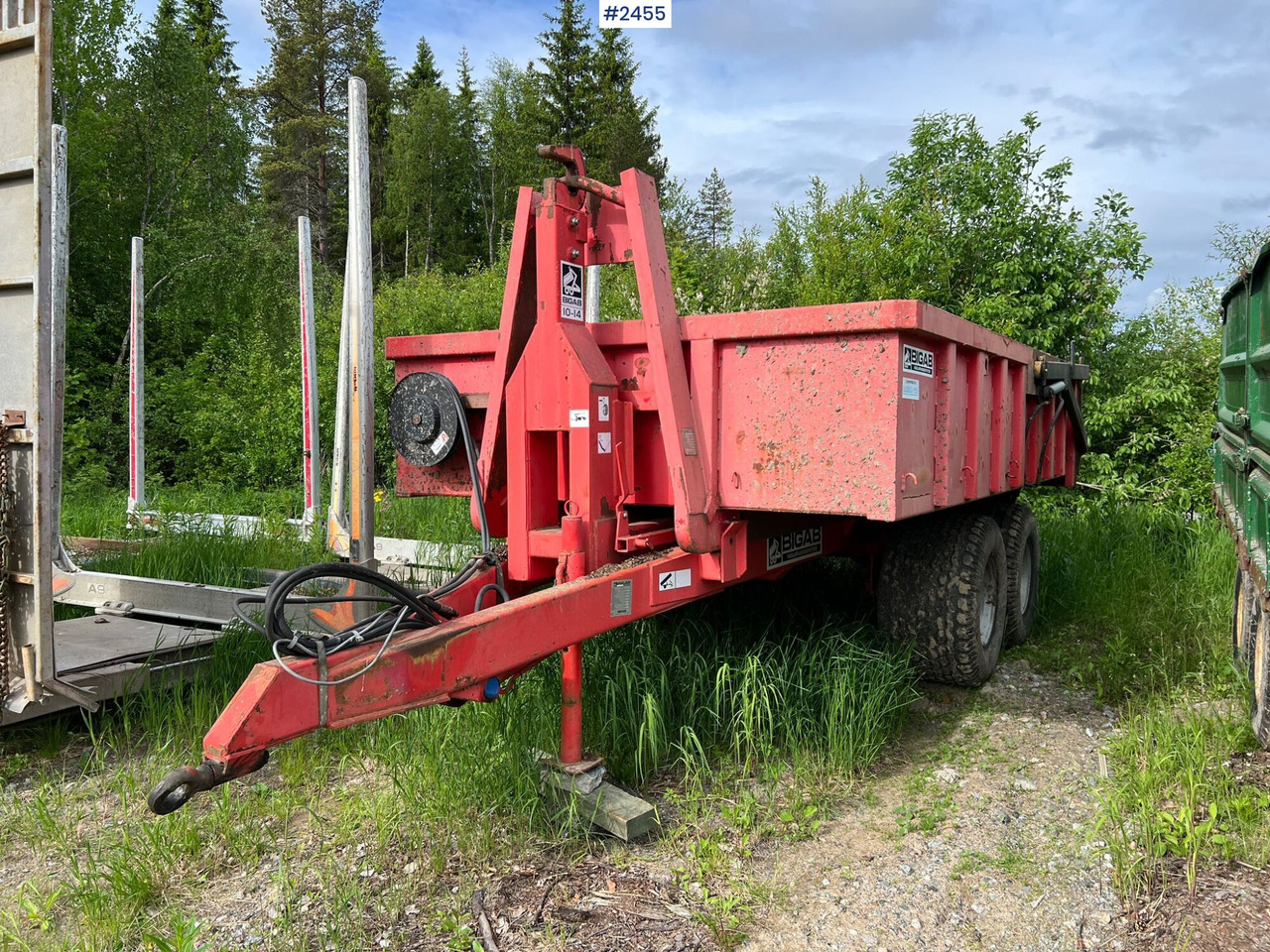 Swap body trailer BIGAB 10-14 - Hákový/ Ramenový nosič přívěs: obrázek 1 Swap body trailer BIGAB 10-14 - Hákový/ Ramenový nosič přívěs: obrázek 1