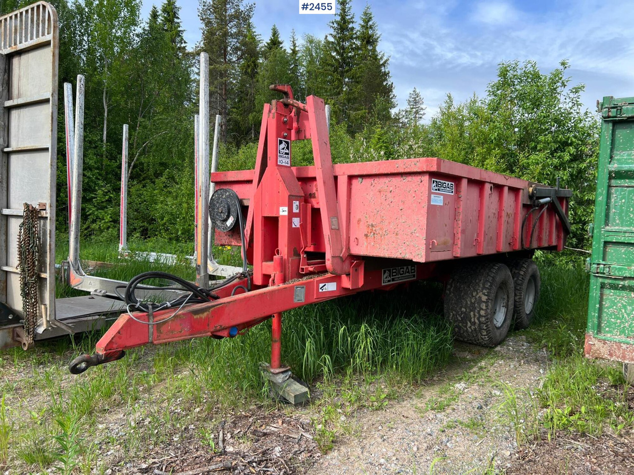 Swap body trailer BIGAB 10-14 - Hákový/ Ramenový nosič přívěs: obrázek 4 Swap body trailer BIGAB 10-14 - Hákový/ Ramenový nosič přívěs: obrázek 4