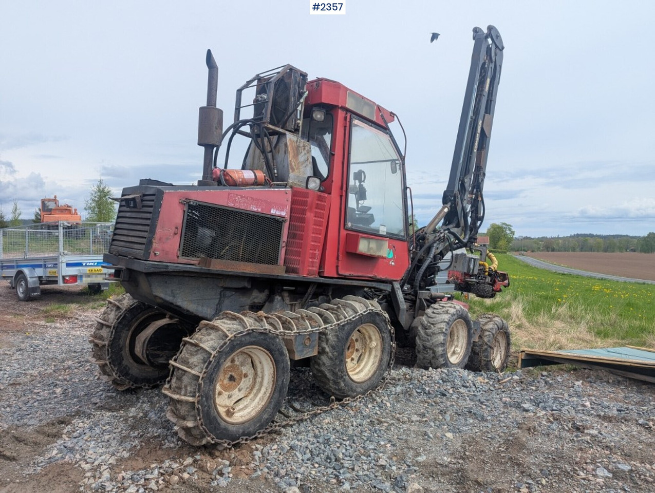 Thinning harvester, Steber BGS with Mowi crane - Kombajn: obrázek 3 Thinning harvester, Steber BGS with Mowi crane - Kombajn: obrázek 3