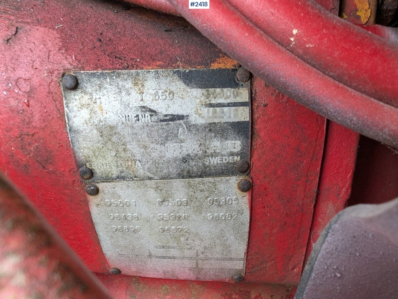 Traktor Tractor, Volvo BM T650 loader: obrázek 12