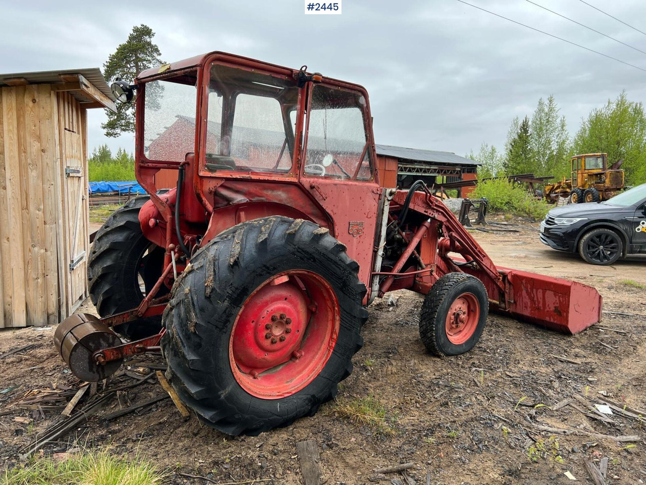 Traktor VALMET 565 Tractor with bucket: obrázek 7