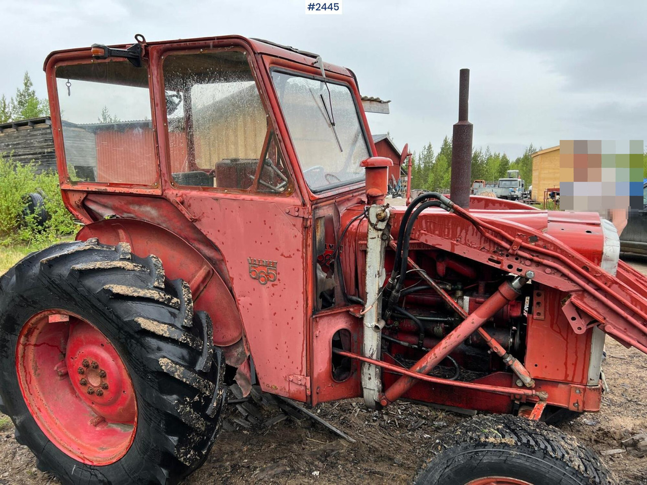 Traktor VALMET 565 Tractor with bucket: obrázek 17