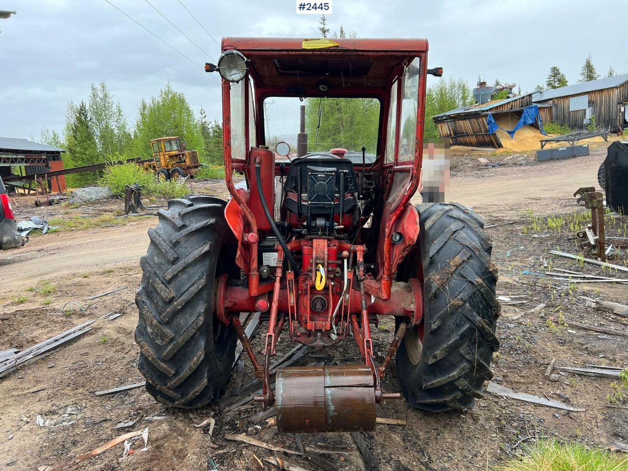 Traktor VALMET 565 Tractor with bucket: obrázek 8