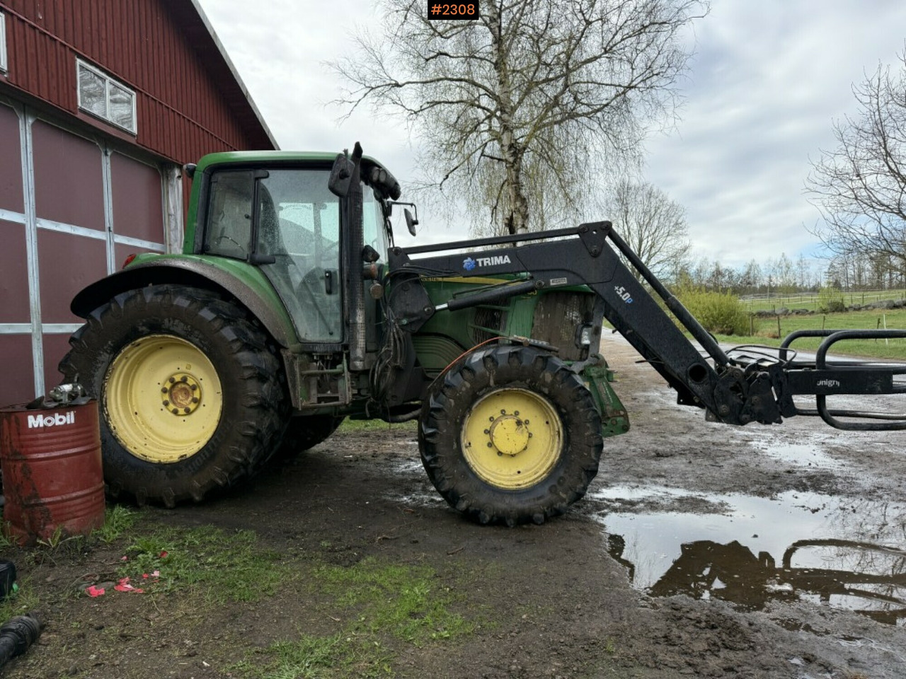 Tractor John Deere 6930 Premium with front loader (see video) - Traktor: obrázek 3 Tractor John Deere 6930 Premium with front loader (see video) - Traktor: obrázek 3