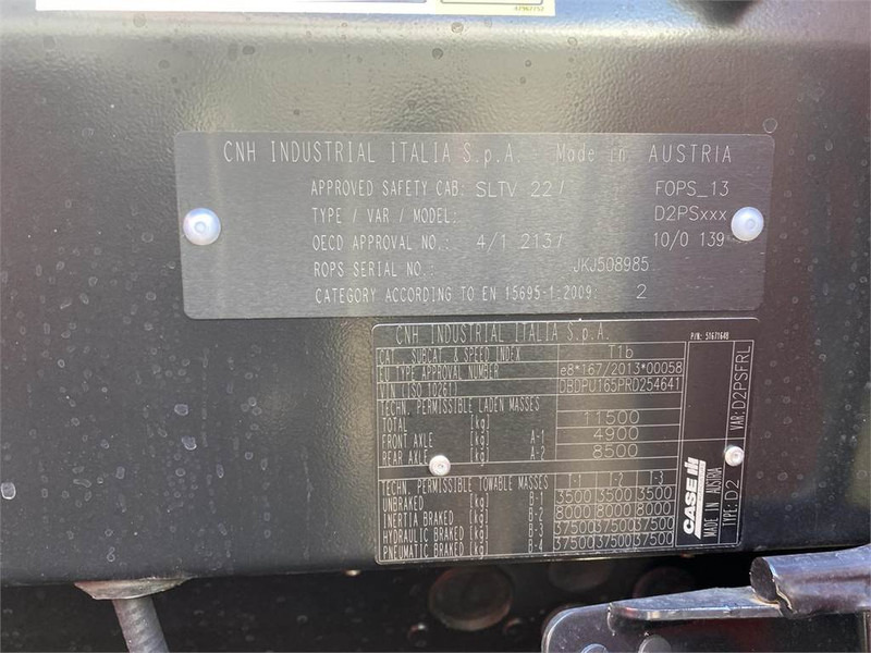 Traktor Case IH Puma 165 CVX Drive: obrázek 10 Traktor Case IH Puma 165 CVX Drive: obrázek 10