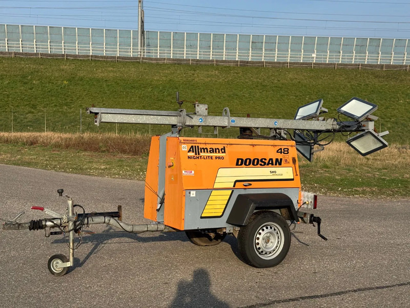 Doosan Allmand Night-Light Pro mobiele lichtmast LED - Osvětlovací stožár: obrázek 2 Doosan Allmand Night-Light Pro mobiele lichtmast LED - Osvětlovací stožár: obrázek 2