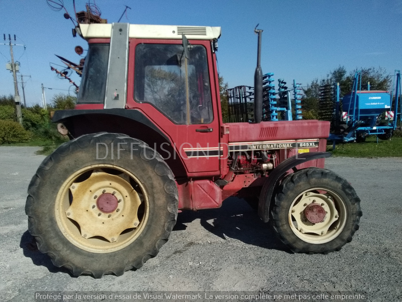 CASE IH TRACTEUR AGRICOLE 845 XL - Traktor: obrázek 2 CASE IH TRACTEUR AGRICOLE 845 XL - Traktor: obrázek 2