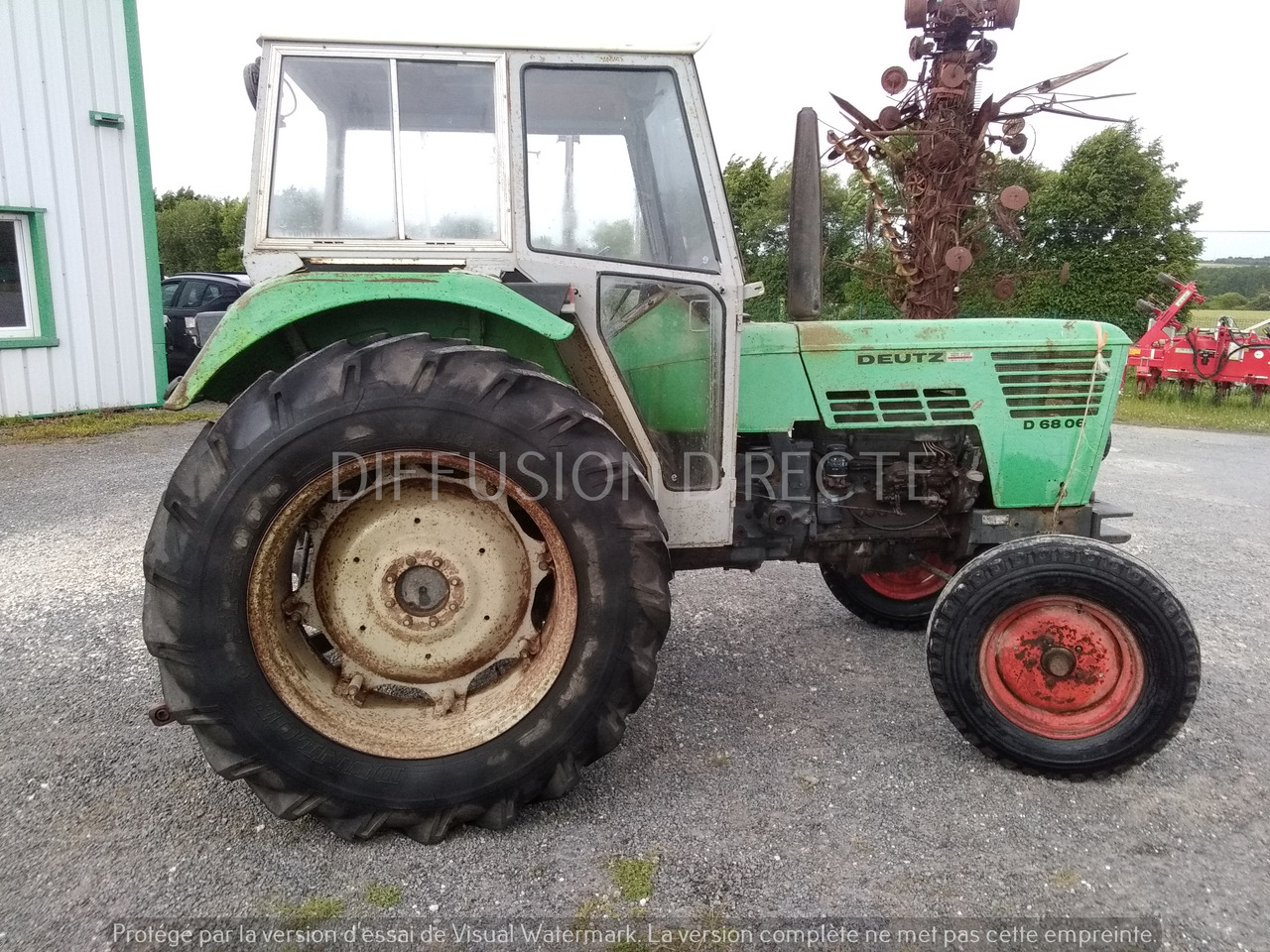 DEUTZ-FAHR TRACTEUR AGRICOLE 68-06 - Traktor: obrázek 4 DEUTZ-FAHR TRACTEUR AGRICOLE 68-06 - Traktor: obrázek 4