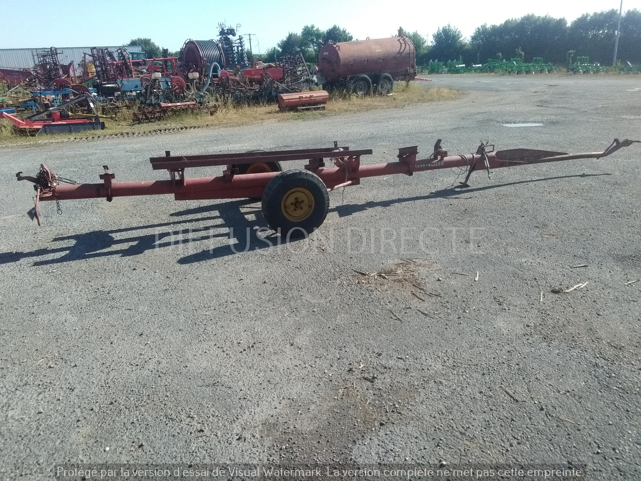 MASSEY FERGUSON CHARIOT DE COUPE 450 - Podvozek pro žací vály: obrázek 5 MASSEY FERGUSON CHARIOT DE COUPE 450 - Podvozek pro žací vály: obrázek 5