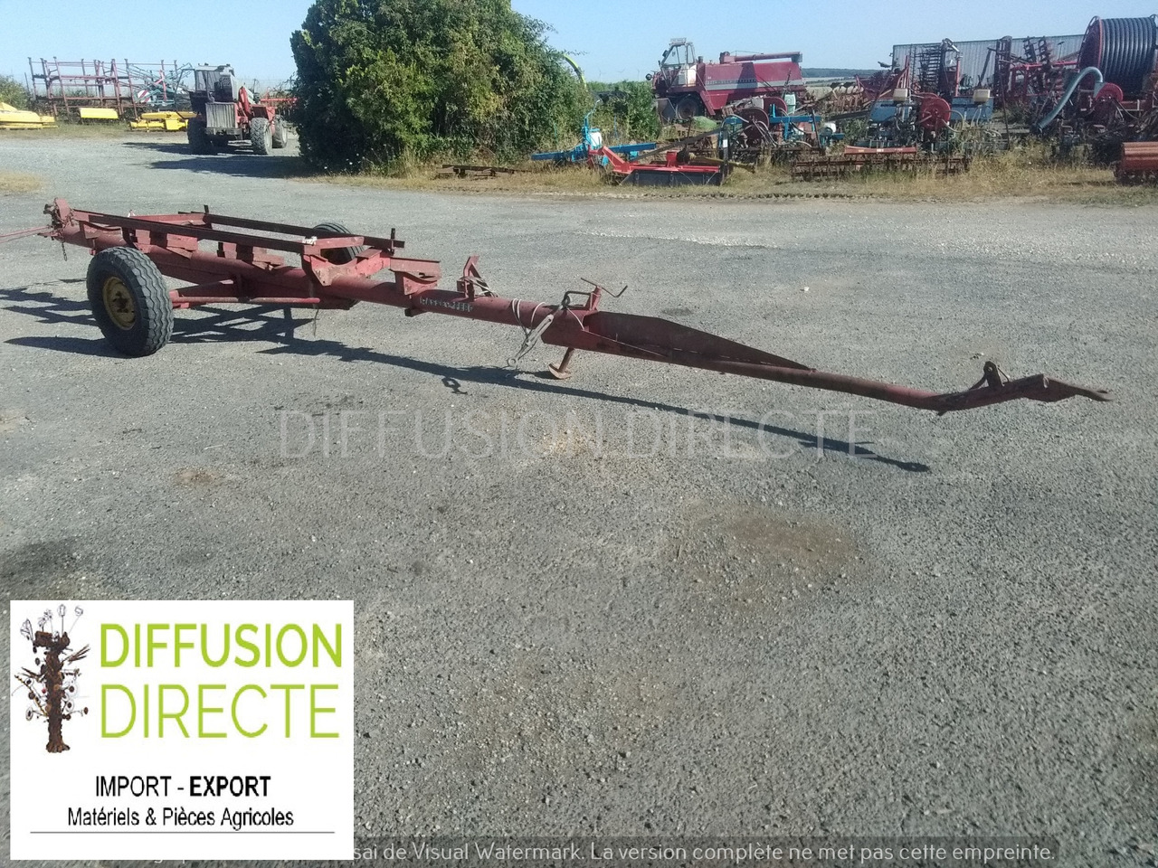 MASSEY FERGUSON CHARIOT DE COUPE 450 - Podvozek pro žací vály: obrázek 1 MASSEY FERGUSON CHARIOT DE COUPE 450 - Podvozek pro žací vály: obrázek 1