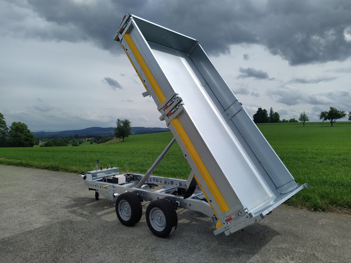 BRIAN JAMES TRAILERS Tipper 526 3.10x1.60 - Přívěsný vozík: obrázek 1 BRIAN JAMES TRAILERS Tipper 526 3.10x1.60 - Přívěsný vozík: obrázek 1