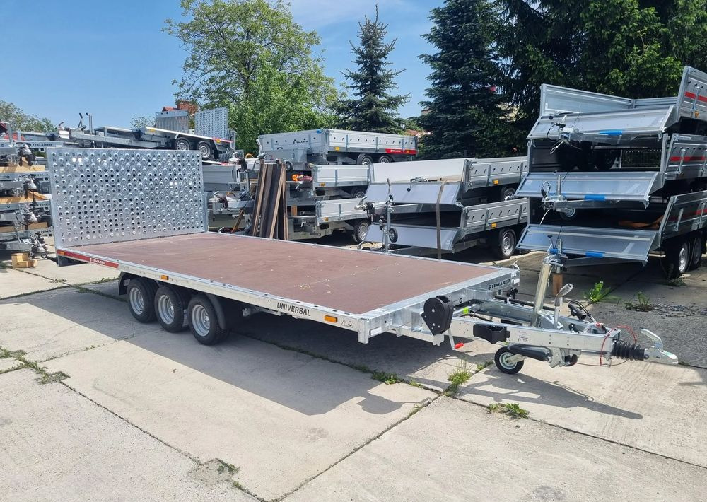 TEMARED UNIVERSAL 5121/3 3.5T R10C SKLEJKA - Přívěs na přepravu automobilů: obrázek 1 TEMARED UNIVERSAL 5121/3 3.5T R10C SKLEJKA - Přívěs na přepravu automobilů: obrázek 1