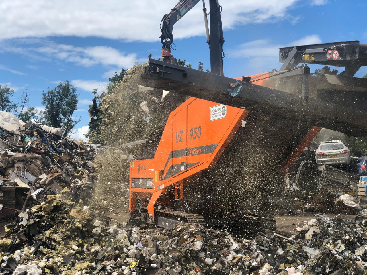 Arjes VZ950 Titan - Průmyslový drtič: obrázek 4 Arjes VZ950 Titan - Průmyslový drtič: obrázek 4