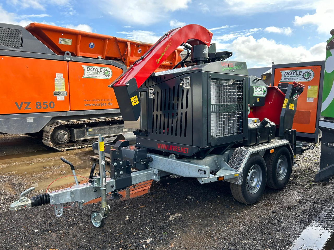 UFKES Greentec Jaguar 40-80 3.5T - Lesní technika, Přívěs: obrázek 1 UFKES Greentec Jaguar 40-80 3.5T - Lesní technika, Přívěs: obrázek 1