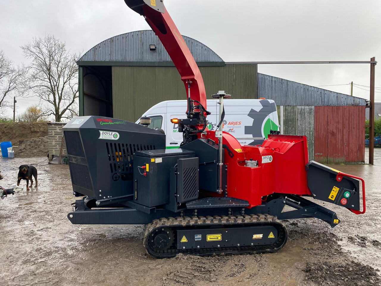 UFKES Greentec Cheetah 30 - Štěpkovač: obrázek 4 UFKES Greentec Cheetah 30 - Štěpkovač: obrázek 4