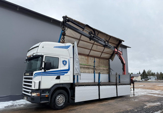 Scania 144G 6x2 *Juuri Katsastettu* - Auto s hydraulickou rukou: obrázek 1 Scania 144G 6x2 *Juuri Katsastettu* - Auto s hydraulickou rukou: obrázek 1