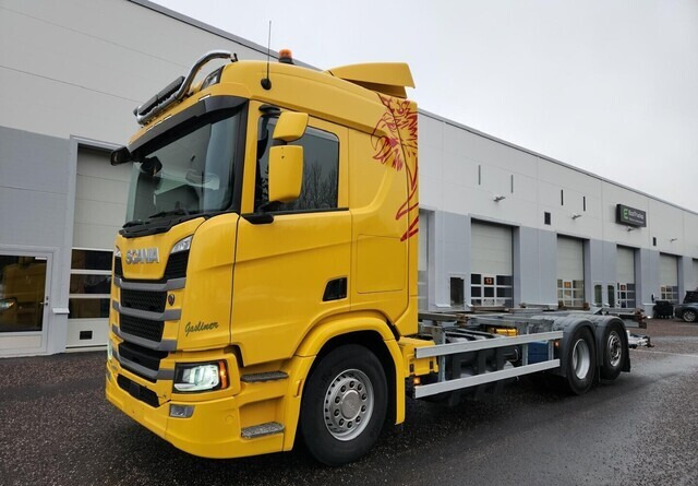 Scania R410 CNG / CBG 6x2 - Kontejnérový podvozek/ Výměnná nástavba: obrázek 1 Scania R410 CNG / CBG 6x2 - Kontejnérový podvozek/ Výměnná nástavba: obrázek 1