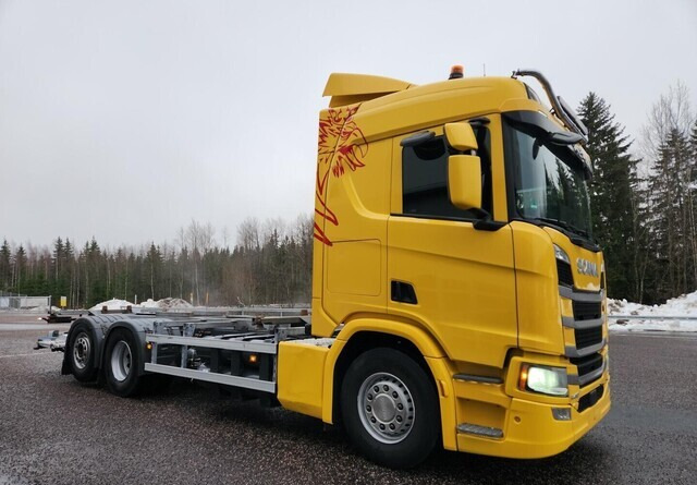 Scania R410 CNG / CBG 6x2 - Kontejnérový podvozek/ Výměnná nástavba: obrázek 5 Scania R410 CNG / CBG 6x2 - Kontejnérový podvozek/ Výměnná nástavba: obrázek 5