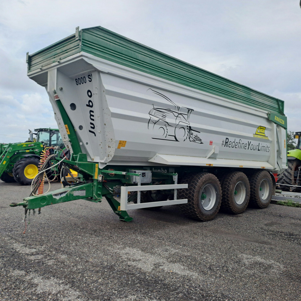 DUMPER RAVIZZA JUMBO 8000 ST - Sklápěcí přívěs: obrázek 1 DUMPER RAVIZZA JUMBO 8000 ST - Sklápěcí přívěs: obrázek 1