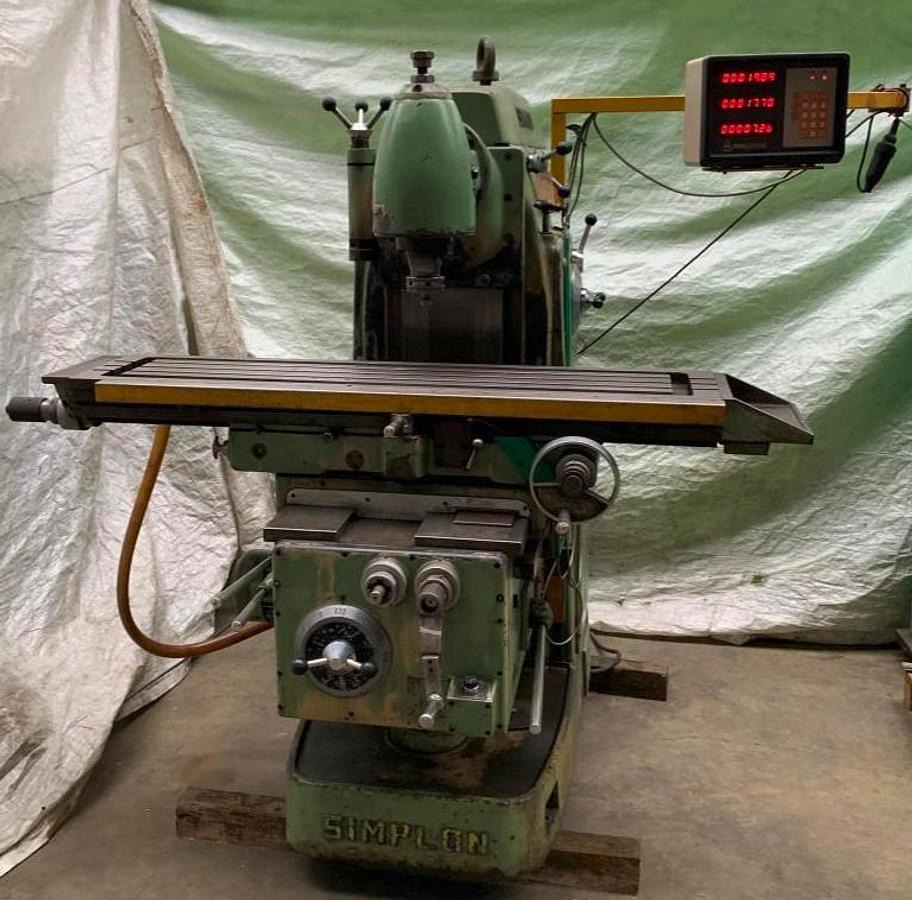 Universalfräsmaschine SIMPLON - Frézka na kov: obrázek 4 Universalfräsmaschine SIMPLON - Frézka na kov: obrázek 4