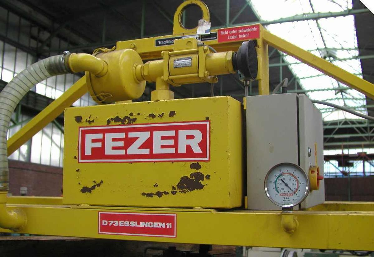 Vakuum-Lastaufnahmegerät FEZER 2.56.1.00.1 -Kräne und Hebegeräte - Skladová technika: obrázek 2 Vakuum-Lastaufnahmegerät FEZER 2.56.1.00.1 -Kräne und Hebegeräte - Skladová technika: obrázek 2