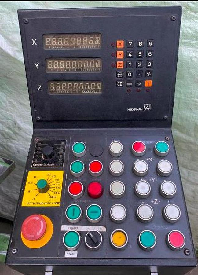 Werkzeugfräsmaschine KUNZMANN - Frézka na kov: obrázek 2 Werkzeugfräsmaschine KUNZMANN - Frézka na kov: obrázek 2