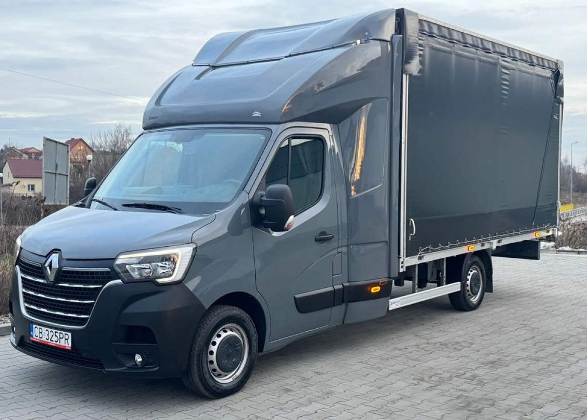 Renault Master Renault WEJKAMA 9 EP 2023 rok Gwarancja Producenta JAK NOWY - Plachtová dodávka: obrázek 1 Renault Master Renault WEJKAMA 9 EP 2023 rok Gwarancja Producenta JAK NOWY - Plachtová dodávka: obrázek 1