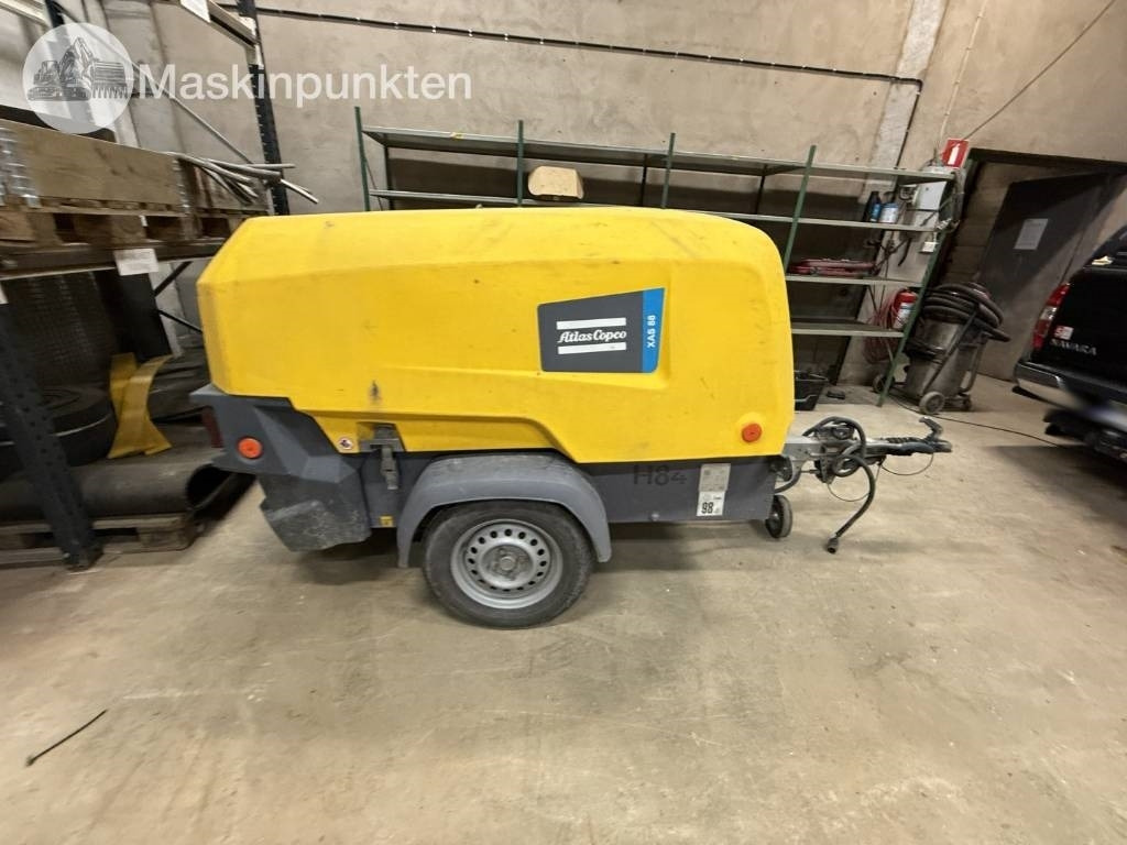 Atlas Copco XAS 88 - Mobilní kompresor: obrázek 4 Atlas Copco XAS 88 - Mobilní kompresor: obrázek 4